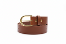 Cinto Feminino Fino Drica com Fivela Invertida