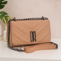Bolsa Feminina Pequena De Lado Transversal Alça Corrente Lançamento