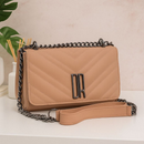 Bolsa Feminina Pequena De Lado Transversal Alça Corrente Lançamento