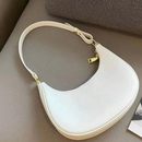 BOLSA FEMININA DE OMBRO ALÇA MEIA LUA
