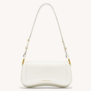 Bolsa de Ombra Feminina com Alça Ajustável, Bolsa Feminina Elegante com Couro Sintetico Preto, Presente