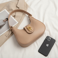 Bolsa Feminina Baguete Média De Ombro Estilosa Casual