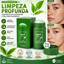 Máscarafacialembastãodecháverde, remove cravos, combate a acne, hidrata, embeleza a pele do rosto, limpa e ilumina