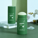 Máscarafacialembastãodecháverde, remove cravos, combate a acne, hidrata, embeleza a pele do rosto, limpa e ilumina