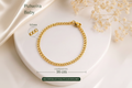 Pulseira Feminina Baby em Aço Inox – Prata ou Dourado