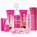Kit Facial Rosa Mosqueta com Faixa e Esponja Polvo