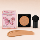 BB Cream/Base/Corretivo com Esponja com Formato de Cogumelo / Base Clareador Maquiagem Creme Clareador Cor Marfim e Natu