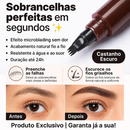 Caneta Lapis fio a fio para Sobrancelha Preenchimento de Falhas Efeito Microblanding maquiagem