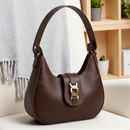 Bolsa Feminina Baguete Média De Ombro Estilosa Casual