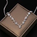 Conjunto Feminino 2/3/4 Peças Dourado ou Prateado Colar Brincos Pulseira Anel Brilhante