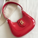 Bolsa Feminina Baguete Média De Ombro Estilosa Casual
